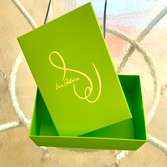 💯Authentic Sam Edelman green shoe box 🎁 - Picture 6 of 9